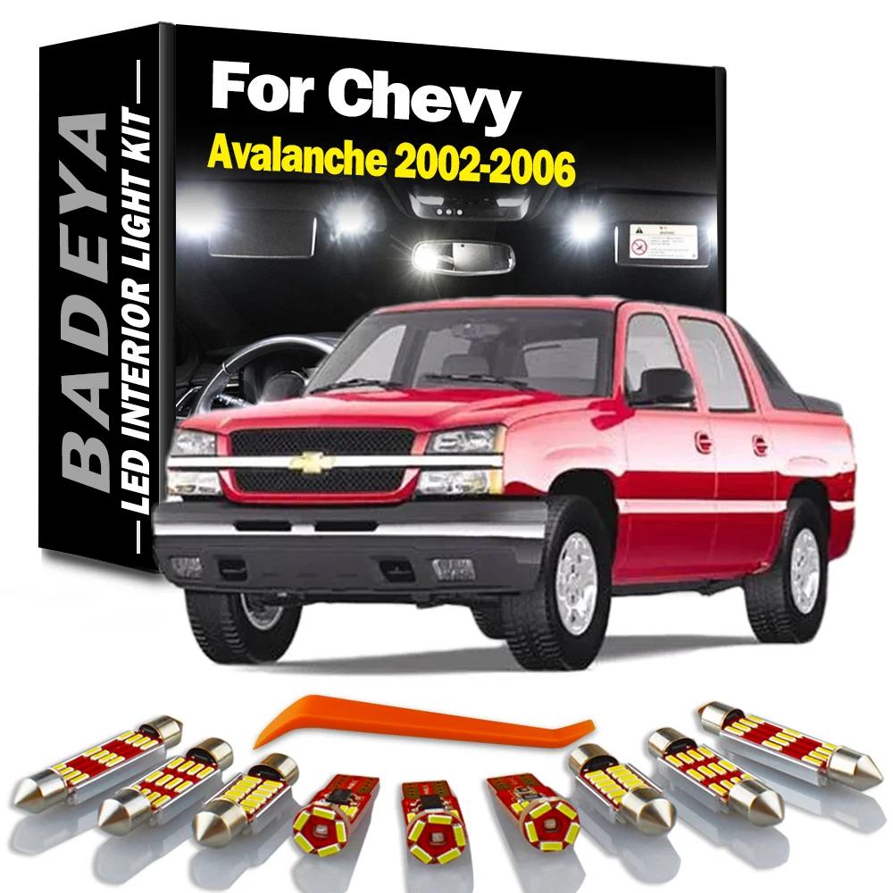 BADEYA 14Pcs Canbus For 2002 2003 2004 2005 2006 Chevrolet Chevy Avalanche LED ׸  Ʈ ŰƮ Led   